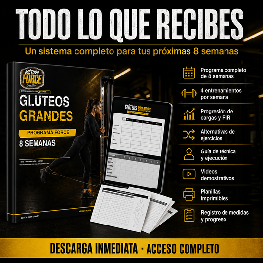 🍑 GLÚTEOS GRANDES — Rutina DEFINITIVA