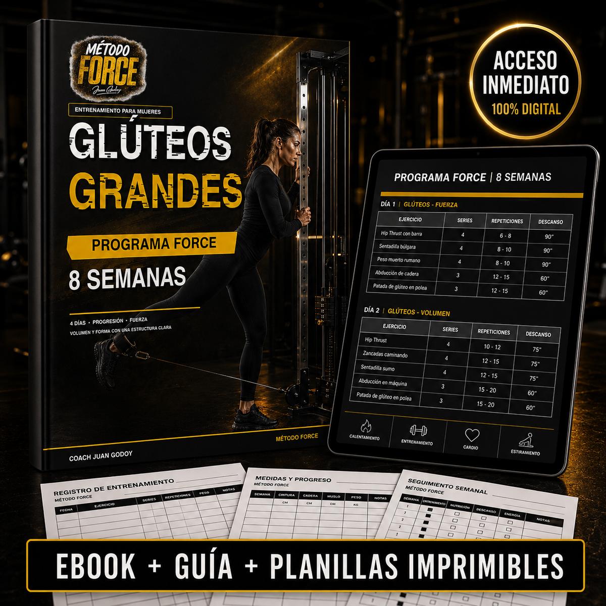 🍑 GLÚTEOS GRANDES — Rutina DEFINITIVA